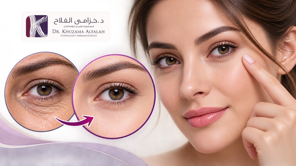 permanently remove under-eye wrinkles